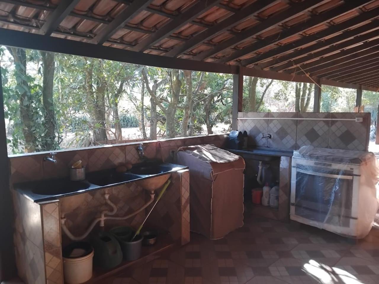 Sitio Bemtevi - Jockey Camping - Uberlandia Villa ภายนอก รูปภาพ